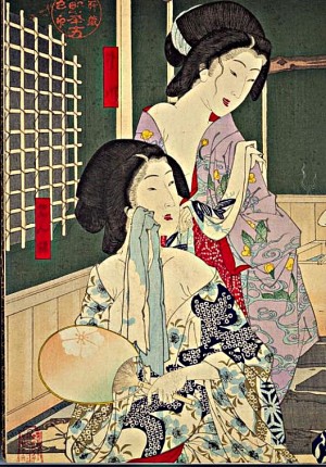 全盛四季夏　根津庄やしき大松楼 (全盛四季) 国立国会図書館デジタルコレクション