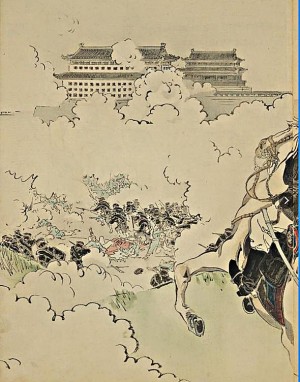台南城占領之図 国立国会図書館デジタルコレクション