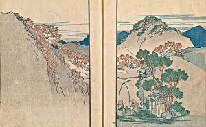 国立国会図書館デジタルコレクション「山水畫帖」を加工して作成