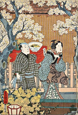 国立国会図書館デジタルコレクション「吾妻源氏雪月花ノ内」を加工して作成