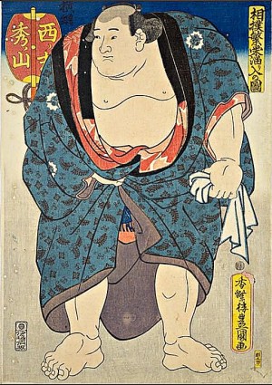 国立国会図書館デジタルコレクション「相撲繁栄溜り入の図」を加工して作成 国立国会図書館デジタルコレクション「相撲繁栄溜り入の図」を加工して作成