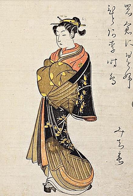 国立国会図書館デジタルコレクション「青楼美人合 第２冊」を加工して作成