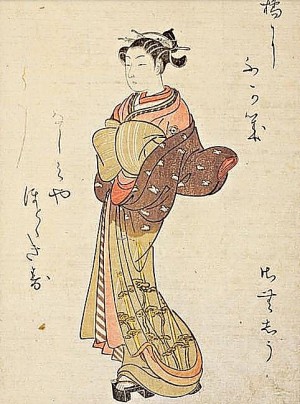国立国会図書館デジタルコレクション「青楼美人合 第２冊」を加工して作成