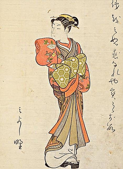 国立国会図書館デジタルコレクション「青楼美人合 第２冊」を加工して作成