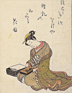 国立国会図書館デジタルコレクション「青楼美人合 第２冊」を加工して作成