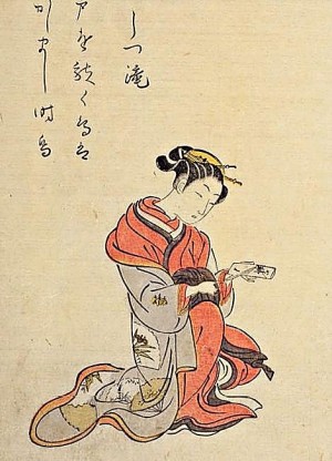 国立国会図書館デジタルコレクション「青楼美人合 第２冊」を加工して作成