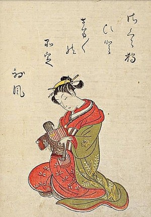 国立国会図書館デジタルコレクション「青楼美人合 第1冊」を加工して作成