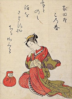 国立国会図書館デジタルコレクション「青楼美人合 第1冊」を加工して作成