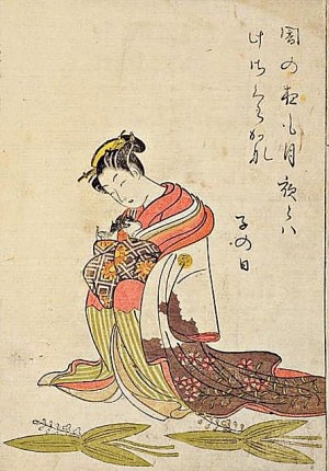 国立国会図書館デジタルコレクション「青楼美人合 第1冊」を加工して作成