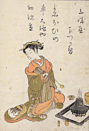 国立国会図書館デジタルコレクション「青楼美人合 第５冊」を加工して作成